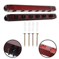 thumbnail image 4 of 1 Set Wall-mounted Rod Storage Rack Six Holes Billiards Pole Display Rack Wood Cue Rack, 4 of 8
