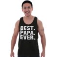 thumbnail image 4 of Best Papa Ever World's Coolest Dad Tank Top Sleeveless Tee Men Brisco Brands S, 4 of 6