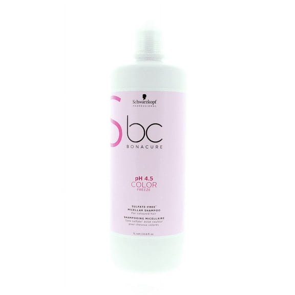Schwarzkopf Bonacure Ph 4.5 Color Freeze Sulfate-Free Shampoo, 33.8 oz