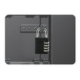 thumbnail image 4 of Combination Lock, 4 Digit Combination Padlock, Long Shackle Combination Lock , Outdoor Waterproof Padlock for School Gym Locker, Sports Locker, Fence, High Strength Zinc Alloy, 4 of 7