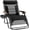 Black & Grey, variant on XXL Padded Zero Gravity Chair, 30" Wide Seat Foldable Patio Recliner, Anti Gravity Outdoor Lawn Chair with Cup Holder & Pillow, Supports 400lbs, Blue & Grey