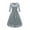 Gray, variant on Utoimkio Women's Vintage Lace Long Sleeve Party Dress V Neck Elegant Formal Maxi Dresses Evening Gowns for Women
