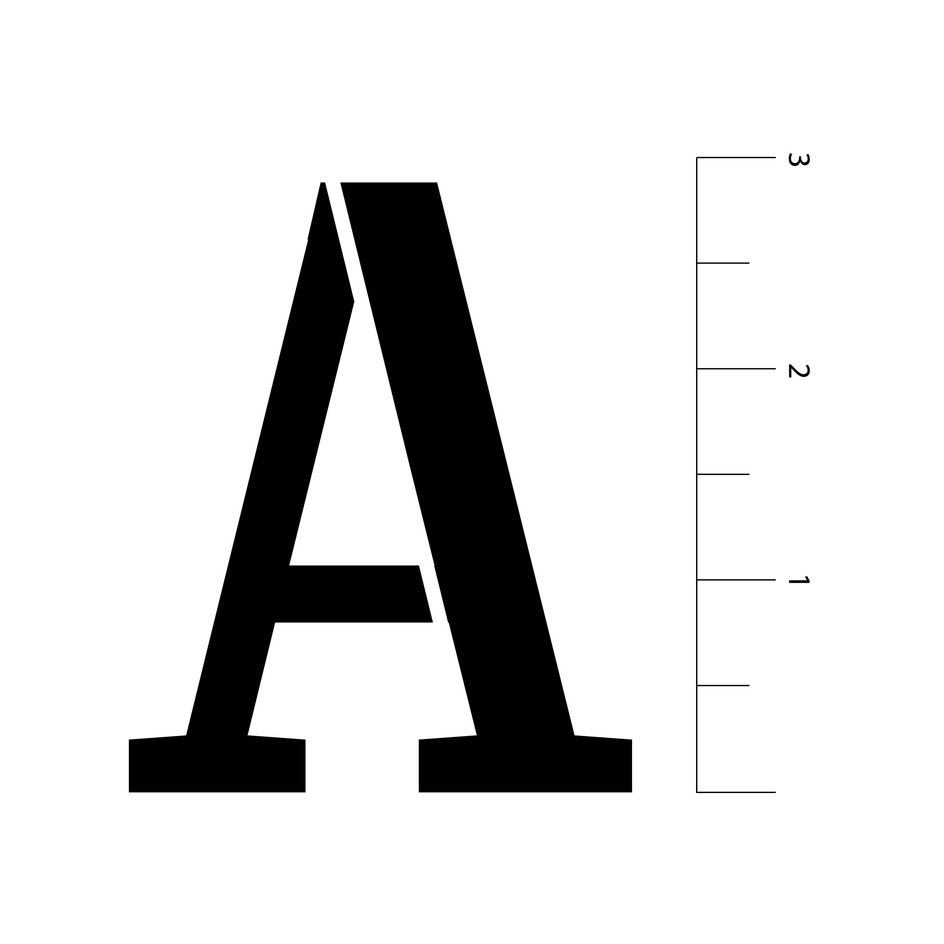 Craft Smart 3" Skinny Serif Alphabet Stencils - Reusable Plastic, 64 Designs per Pack, 8 Sheets Each - Ideal for DIY Crafts, Decor, Furniture & Gifts, 6 Pack