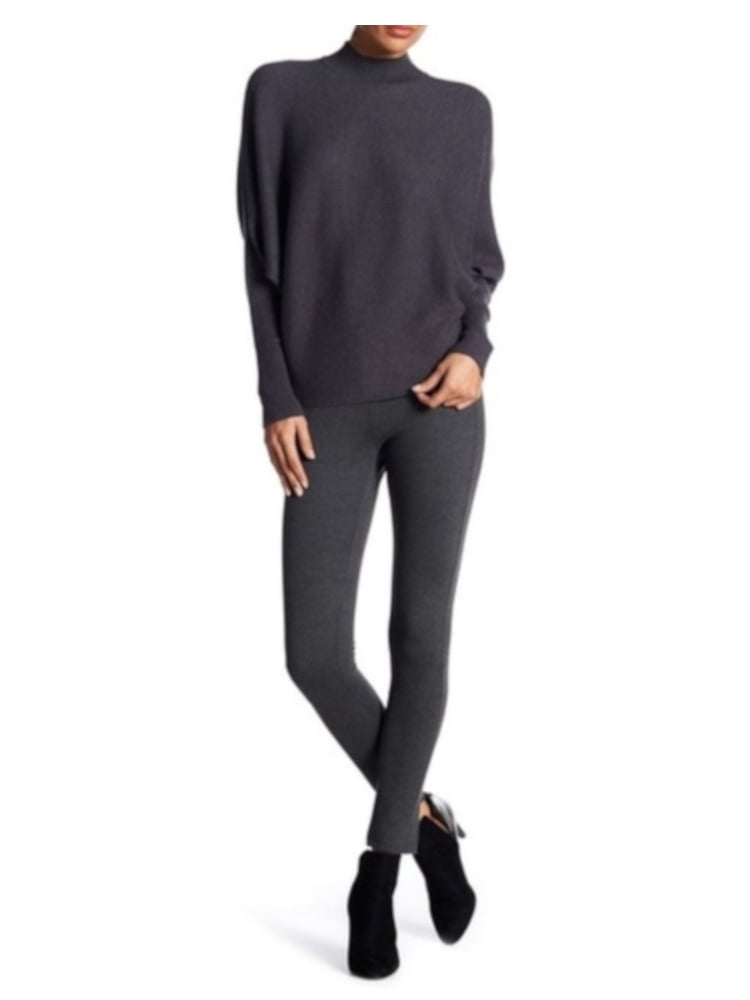 Ponte Leggings, Charcoal Grey Heather 