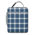 thumbnail image 5 of Texture Print Insulated Lunch Bag - Leakproof Reusable Portable Cooler Tote for Adults,Work,School,Picnic,Camping|Detachable Strap,Handle,Bottle Pocket, 5 of 6