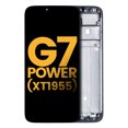 thumbnail image 2 of Replacement LCD Assembly With Frame Compatible For Motorola Moto G7 Power (XT1955-1/2/4/7 / 2019) (International Version) (154MM) (Refurbished) (Ceramic Black), 2 of 10