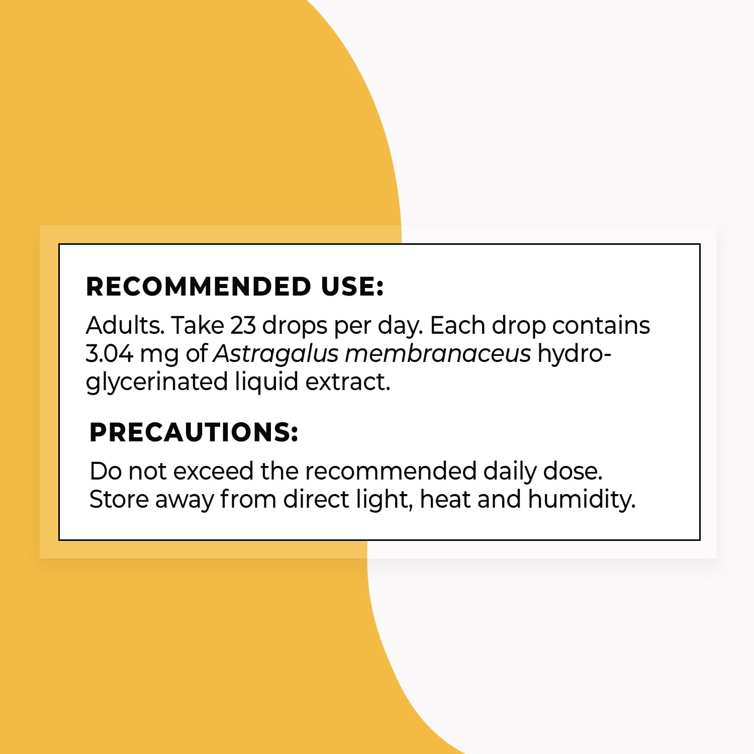 SuperSmart Astragalus Extract (High Potency) - Concentrated Extract - Astragalus Membranaceus Liquid Supplement | Non-GMO & Gluten Free - 30 ml