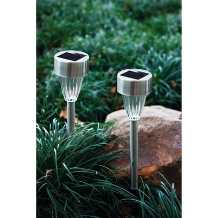 Lite Steel Beam - Beam Lite 2PC Yard Solar Light Set\xc3\x82