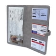 thumbnail image 5 of Zzteck Premium PU Leather Insurance and Registration Holder Wallet for Auto Vehicles, Ivory, 5 of 5