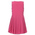 thumbnail image 2 of Richie House Girls' Pleated Sundress with Two Pockets and Buttons RH0967, 2 of 2