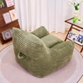 thumbnail image 5 of Jopath Bean Bag Chair,Plush Bean Bag Couch Comfy Sofa With Armrests, - Oversized Comfy Beige Beanbag Lounge Lazy Floor Sofa Chair For Living Room, Bedroom & Dorm Green, 5 of 6