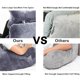 thumbnail image 3 of Almohada de lectura SLIGUY para sentarse en el sofá de la cama de un adulto, color gris oscuro, 3 of 6