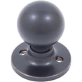 thumbnail image 2 of Stone Harbor Hardware Ball Door Knob, Dummy (Non-Turning) Function, Vintage Bronze, 2 of 5