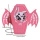 thumbnail image 5 of Mochila Halloween Btafrte 5033 Rosa PU Bolso Hombro Con Cadena Con Dibujos Animados, 5 of 9
