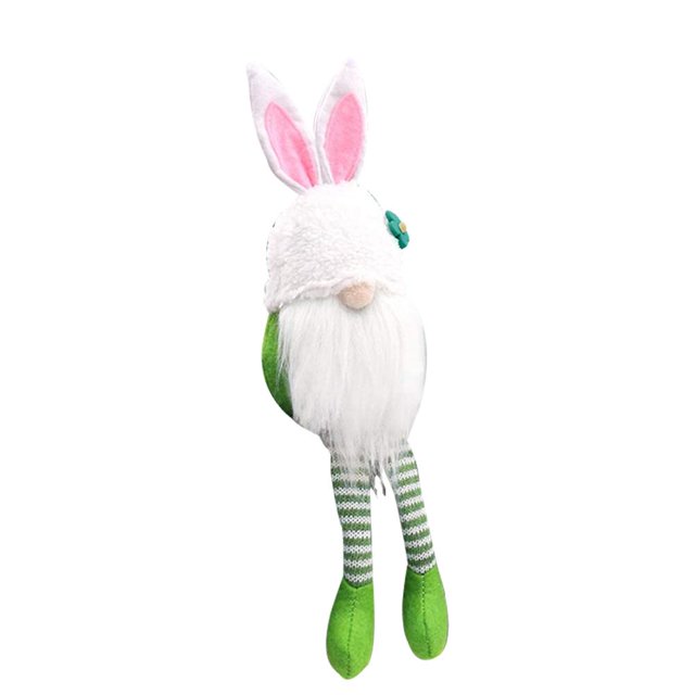 Conejito De Pascua, Muñeco De Peluche A Rayas, Conejos De Peluche, Juguete De Primavera, Figurita De Pascua, Elfo, Enano, Decoración Del Hogar, Regalo De Pascua sonducket HA047018-02
