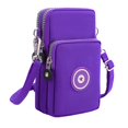thumbnail image 1 of Nylon Crossbody Sling Bag, Minimalist Travel Backpack with Adjustable Strap, Multi-Compartment Design for Phone, Wallet, and Essentials, Durable Outdoor Use, 1 of 7