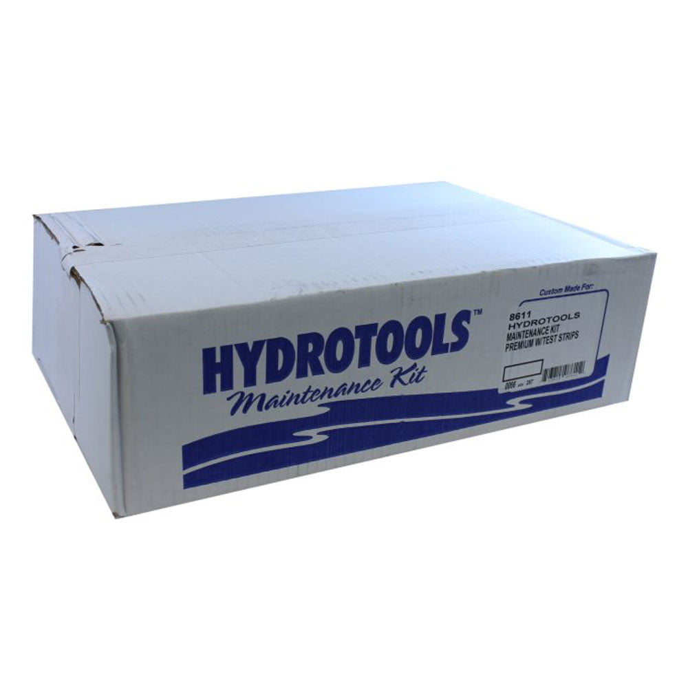 HydroTools by Swimline Premium Pool Maintenance Kit with Test Strips