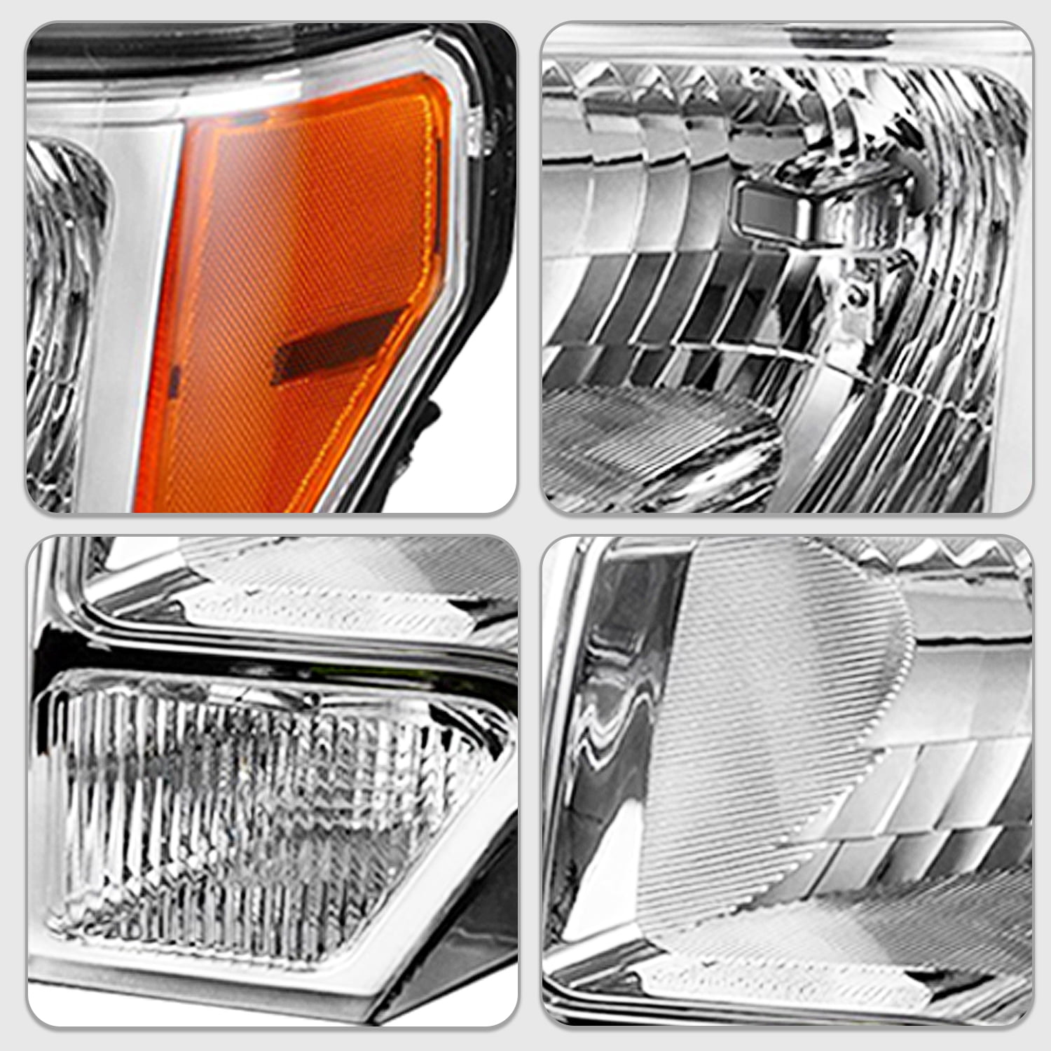 For 09-14 Ford F-150 F150 Pickup Left Driver Side Headlight Headlamp 09-14 LH