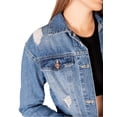 thumbnail image 3 of Chamarra de mezclilla Jeanswest 4062H azul m, 3 of 4