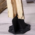 thumbnail image 2 of Wood Splitter Wedge Cubic Log Splitter Wedge Wood Splitter Wood Chopper Wood Splitter Tool Log Splitter for Rural,1 x Log splitters for firewood,Black, 2 of 8
