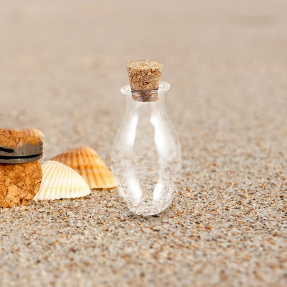 Raindrops  10 Pcs Apothecary Bottle-vintage-storage Mini Glass