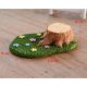 thumbnail image 2 of Conjunto de 2 hermosos adornos de resina, adornos emulacionales de árboles y césped, decoración de jardín JAMW Sencillez, 2 of 2