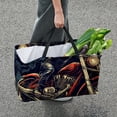 thumbnail image 7 of Motorcycle Reusable Foldable Oxford Cloth Storage Bins: Large Capacity Shopping Bags for Laundry and More, 7 of 7