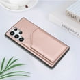 thumbnail image 6 of Allytech Galaxy S22 Ultra Case with Wallet, PU Lether Magnetic Clasp Cards Slots Kickstand Shockproof Protective Back Flip Case Wallet Cover for Samsung Galaxy S22 Ultra 5G - Rosegold, 6 of 8