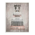 thumbnail image 2 of Stupell Home Décor Collection Book Stack Heels Metallic Pink Wall Plaque Art, 10 x 0.5 x 15, 2 of 6