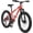 Orange, variant on Ecarpat Fat Tire Mountain Bike for Adults Mens 24 inch, 21Speed Disc Brakes, Disc Brakes