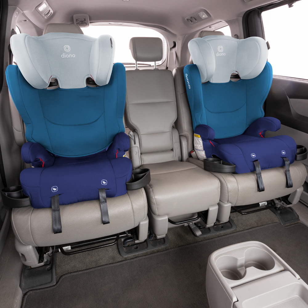 Diono Cambria 2 Latch 2-in-1 XL Highback Booster Car Seat, Blue