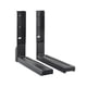 thumbnail image 1 of Soporte de pared Cateissary 2 unids/set para microondas plegable negro, 1 of 6