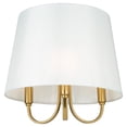 thumbnail image 1 of Artcraft Lighting Rhythm 3 Light Semi-Flush Mount Brushed Gold, 1 of 1