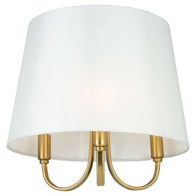 Artcraft Lighting Rhythm 3 Light Semi-Flush Mount Brushed Gold