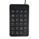 thumbnail image 1 of mini USB de tamaño completo con 23 teclas Anti-caída silencioso - Letras impresas grandes, Capacidad multimedia ergonómico de jinwen Mini teclado con cable, 1 of 8