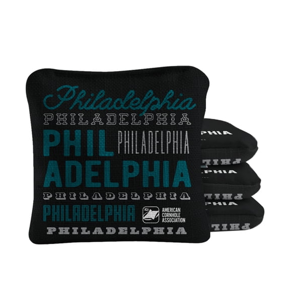 Philadelphia Football Vintage Gameday Synergy Pro Cornhole Bags
