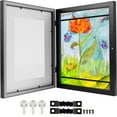 thumbnail image 2 of POINTERTECK Kids Art Frame Changeable A4 Child Artwork Picture Frame Front Opening Photo Frame for Crafts Drawing (Wooden), 2 of 8