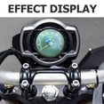 thumbnail image 3 of Luxshiny Cubierta De Negro Para Tacómetro Montado En De Motocicleta Con Ajuste, 3 of 8