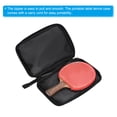 thumbnail image 5 of Uxcell 10.6" x 7" Ping Pong Paddle Case Table Tennis Racket Case Soft Cover Container Bag, Grey, 5 of 6