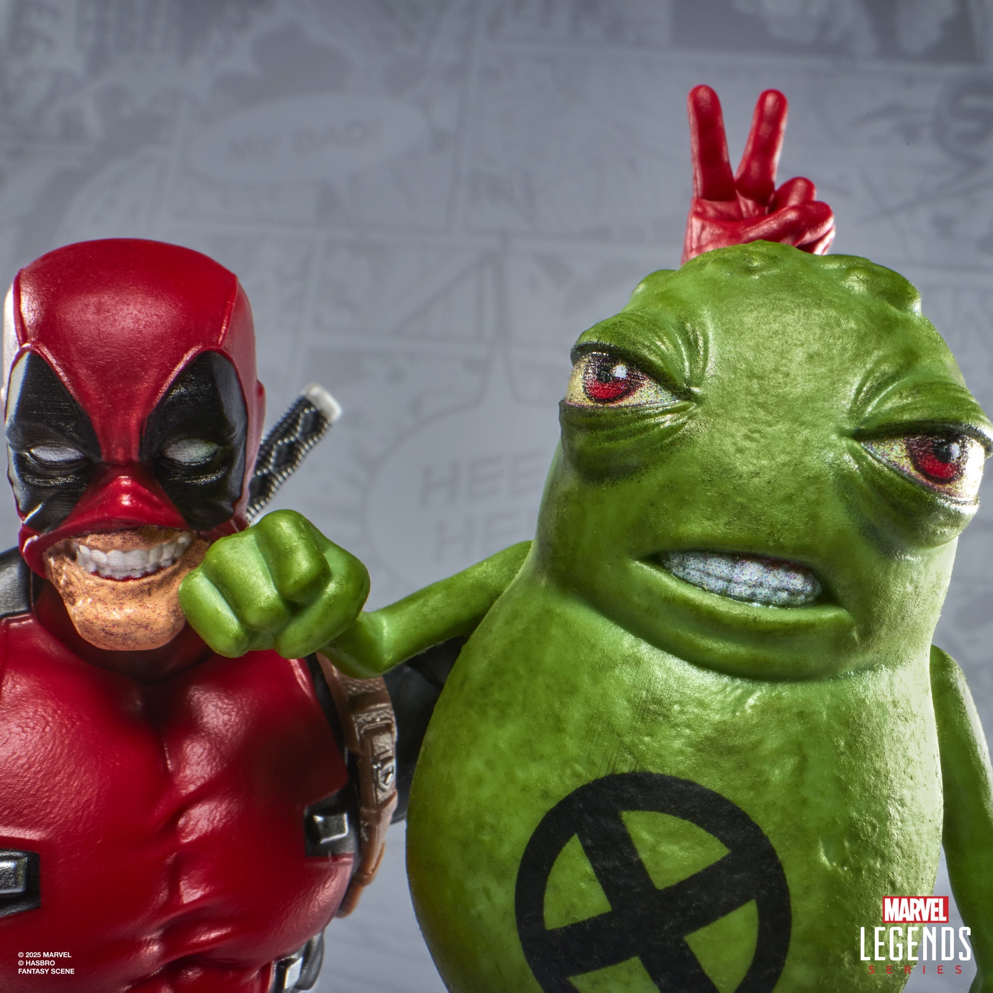 Marvel Comics - Marvel Legends Maximum Series - Deadpool Action Figure with Doop