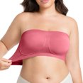 thumbnail image 3 of Byworldtasic Invisible Strapless Bandeau Bra for Women Seamless Non Padded Bras Wireless Push Up Bralettes, 3 of 6