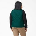 thumbnail image 2 of Women’s Plus Quilted Vest, Forest Green, 1PS, 2 of 5