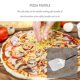 thumbnail image 3 of WEUVEB 1Ud Perforada Para Pizza Con Mango De Acero Inoxidable Plateado, 3 of 6