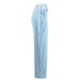 thumbnail image 4 of Pantalones Casuales Pantalones casuales de mujer Pantalones de verano de algodón transpirable Pantalones delgados (Azul claro M) Ygjytge para Mujer azul claro T XL, 4 of 9