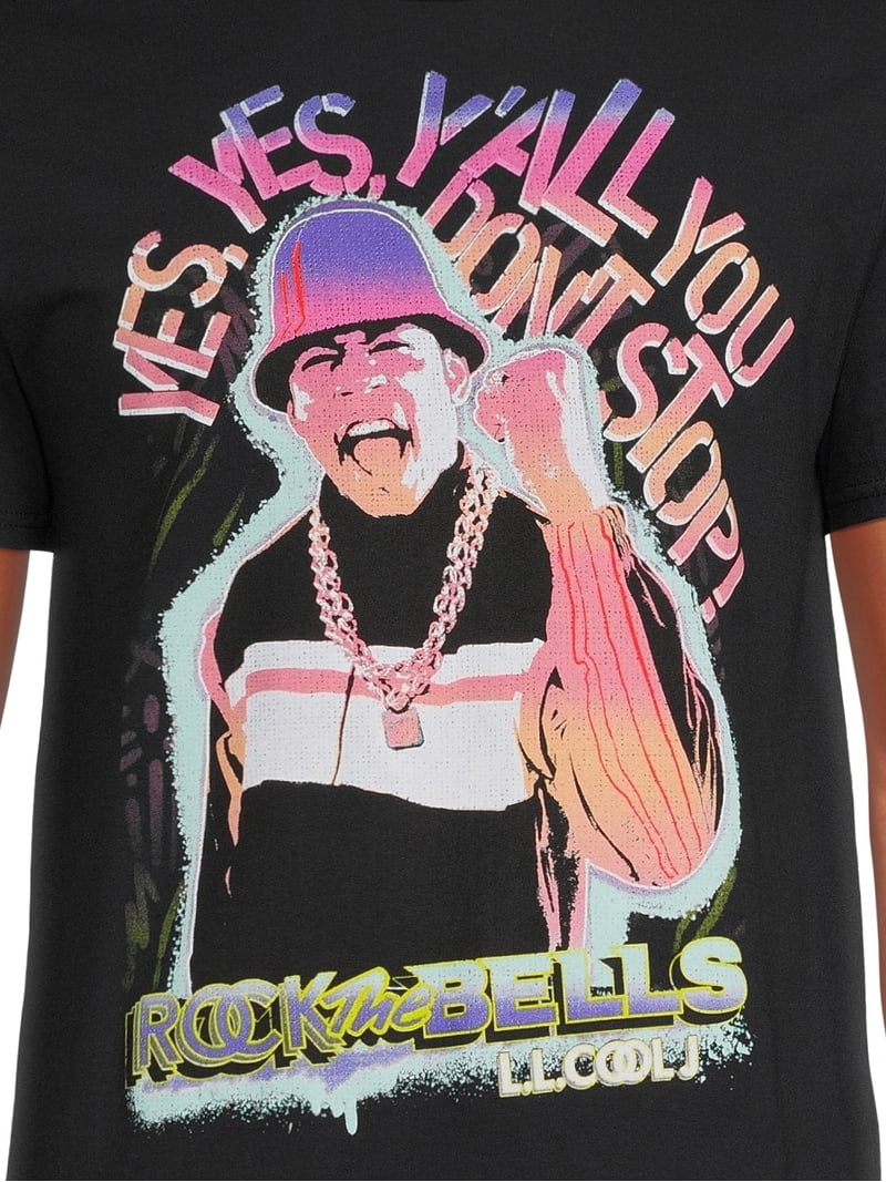 LL Cool J Men's Rock the Bells Graphic Print Tee - Classic Casual