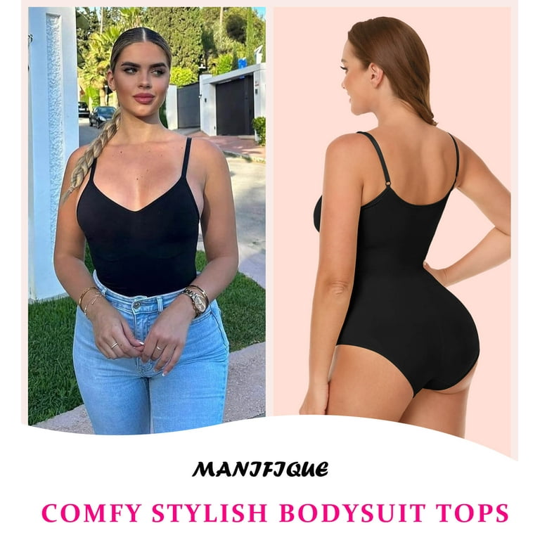 2 Piece Bodysuit for Women Tummy Control Shapewear Seamless