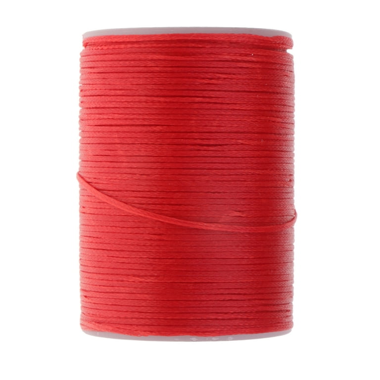 0.8mm Red Thread for Sewing Clothes Hats Leather Craft 