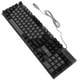 thumbnail image 1 of Rainbow Rgb Backlit Keyboard Durable Full Size For Gamers 1Set, 1 of 1