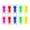 10pcs, variant on Primegos 10/20Pcs TPR Sticky Ant Toy Anxiety Stress Relief Mini Ant Stretch Kids Adults Soft Colorful Ant Toy Party Favors Goodie Bag Stuffer Fillers