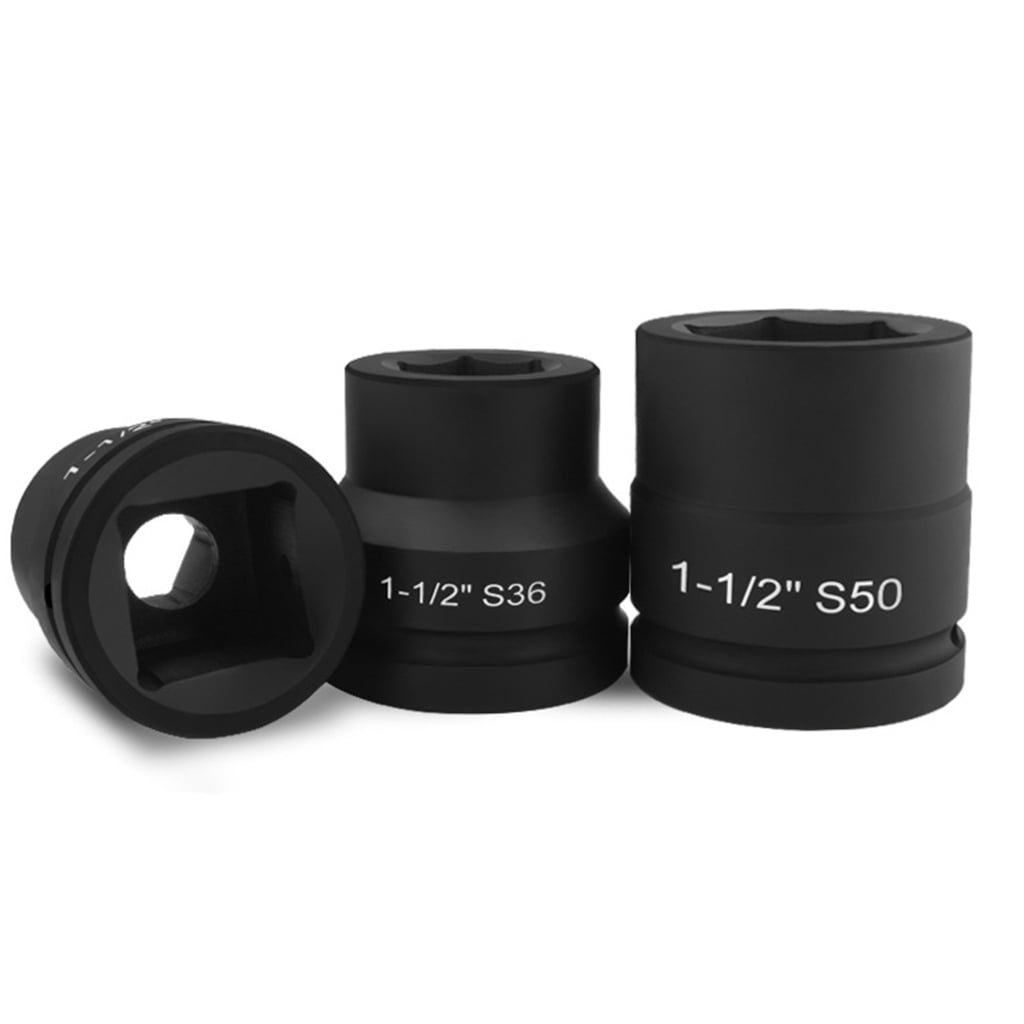 ANXPTIME 1/2" Air Impact Wrench Converters Socket Joints Ratchet Drive Adapter Air Impact Wrench Square Head Hexagonal Socket